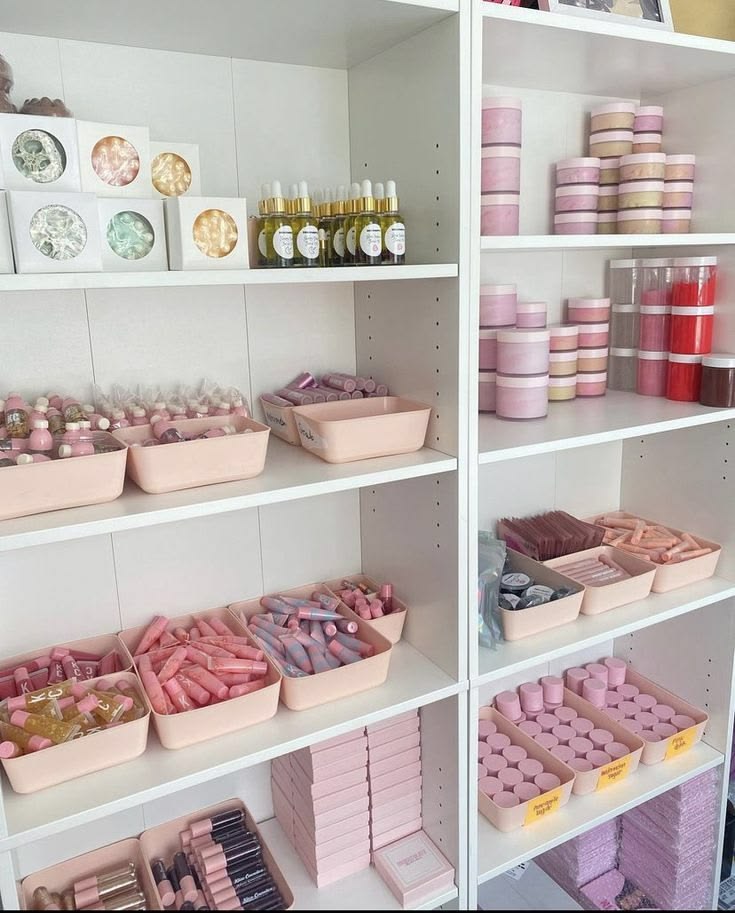 Curated shelves